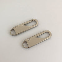 HKM-804179 Detachable Zipper Pieces for Men's and Women's Leather Bags in Various Colors