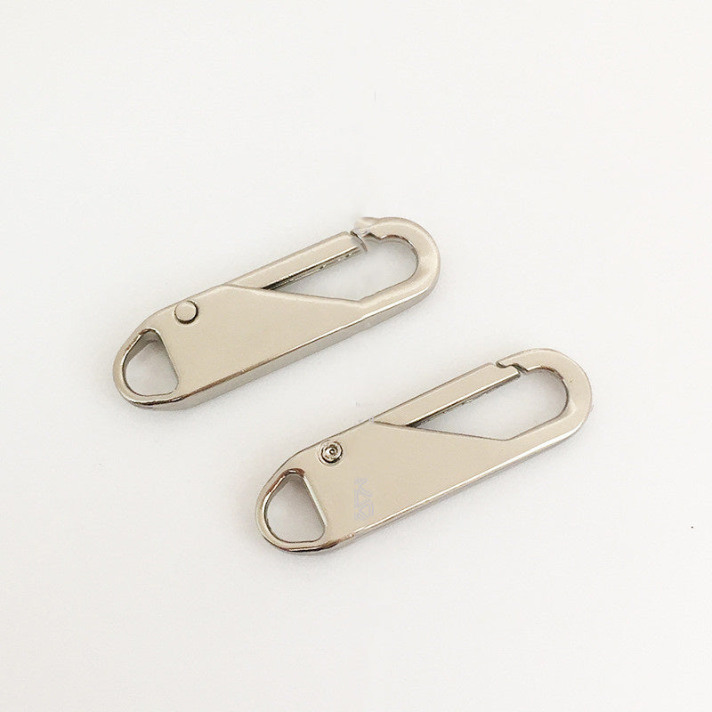 HKM-804179 Detachable Zipper Pieces for Men's and Women's Leather Bags in Various Colors