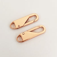 HKM-804179 Detachable Zipper Pieces for Men's and Women's Leather Bags in Various Colors