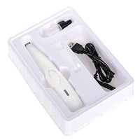HKM-804435 Rechargeable Low Noise Ceramic Pet Grooming Trimmer and Scissor Combo