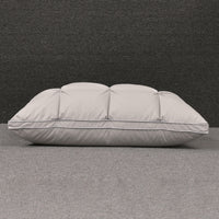 HKM-804627 Cotton White Goose Down Pillow for Single Use - Rectangular Design, 95% Down Filling