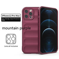 HKM-804883 Drop-Resistant TPU Mobile Phone Soft Case with Invisible Bracket - Multiple Colors Available
