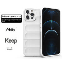 HKM-804883 Drop-Resistant TPU Mobile Phone Soft Case with Invisible Bracket - Multiple Colors Available