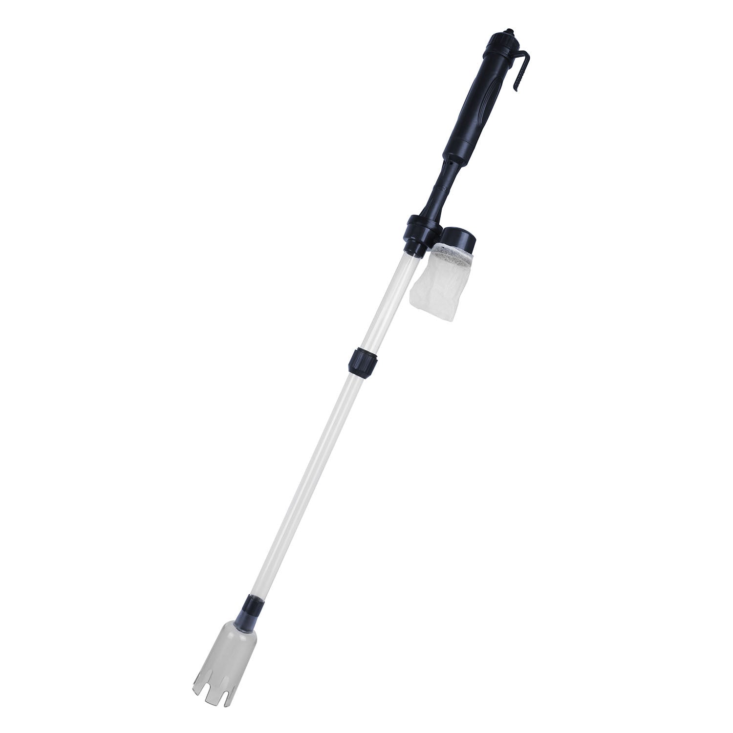 HKM-805011 Battery-Operated Aquarium Vacuum Cleaner for Easy Gravel and Water Maintenance