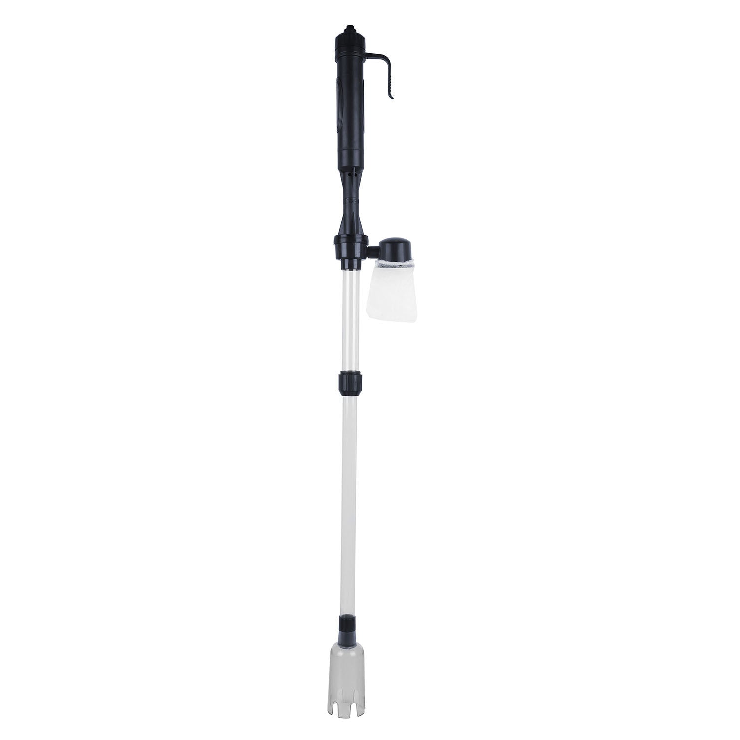 HKM-805011 Battery-Operated Aquarium Vacuum Cleaner for Easy Gravel and Water Maintenance