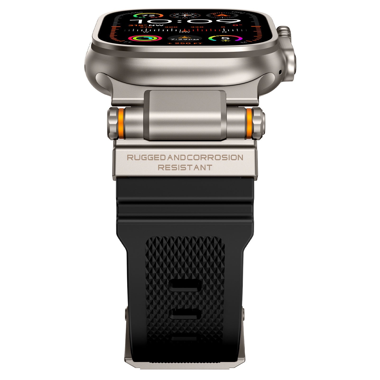 HKM-805011 Leather Full Series Explorer Strap for Apple Watch - Sports Style, 22mm Interface, Various Color Options