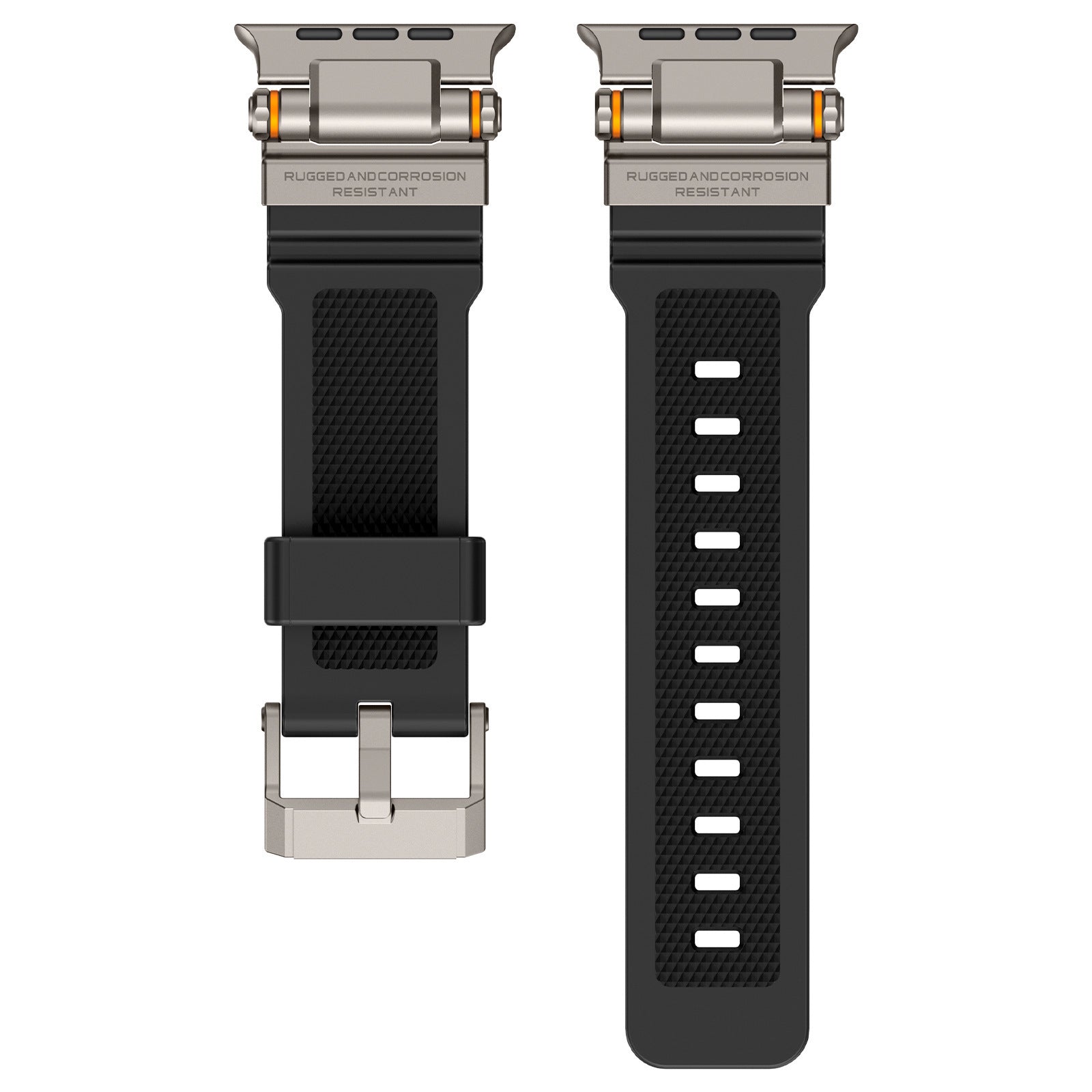 HKM-805011 Leather Full Series Explorer Strap for Apple Watch - Sports Style, 22mm Interface, Various Color Options