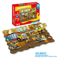 HKM-805075 Cartoon Rescue Team 1000-Piece Jigsaw Puzzle Educational Toy for Ages 3+