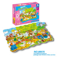 HKM-805075 Cartoon Rescue Team 1000-Piece Jigsaw Puzzle Educational Toy for Ages 3+