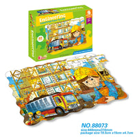 HKM-805075 Cartoon Rescue Team 1000-Piece Jigsaw Puzzle Educational Toy for Ages 3+