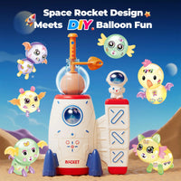 HKM-805139 DIY Space Magic Balloon Craft Kit for Creative Kids Age 5 and Up with Accessories