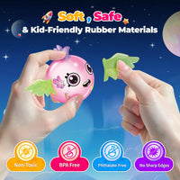 HKM-805139 DIY Space Magic Balloon Craft Kit for Creative Kids Age 5 and Up with Accessories