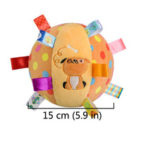 HKM-805331 Interactive Plush Dog Toy with Squeaker for Chewing and Teeth Cleaning – Perfect for Small to Medium Breeds