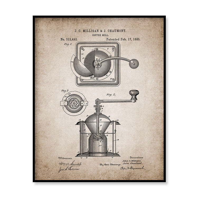 HKM-805331 Retro Nostalgic Decorative Paintings in Multiple Sizes with Stylish Frame Options