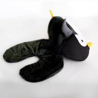 HKM-805779 Penguin U-Shaped Multifunctional Deformation Pillow with Foam Lining