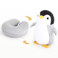 HKM-805779 Penguin U-Shaped Multifunctional Deformation Pillow with Foam Lining