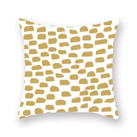 HKM-806035 Nordic Peach Skin Pillowcase for Valentine's Day - Soft Polyester Cushion Cover