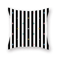 HKM-806035 Nordic Peach Skin Pillowcase for Valentine's Day - Soft Polyester Cushion Cover