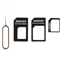 HKM-806035 Three-Piece SIM Card Set in Black and White, Durable PC Material