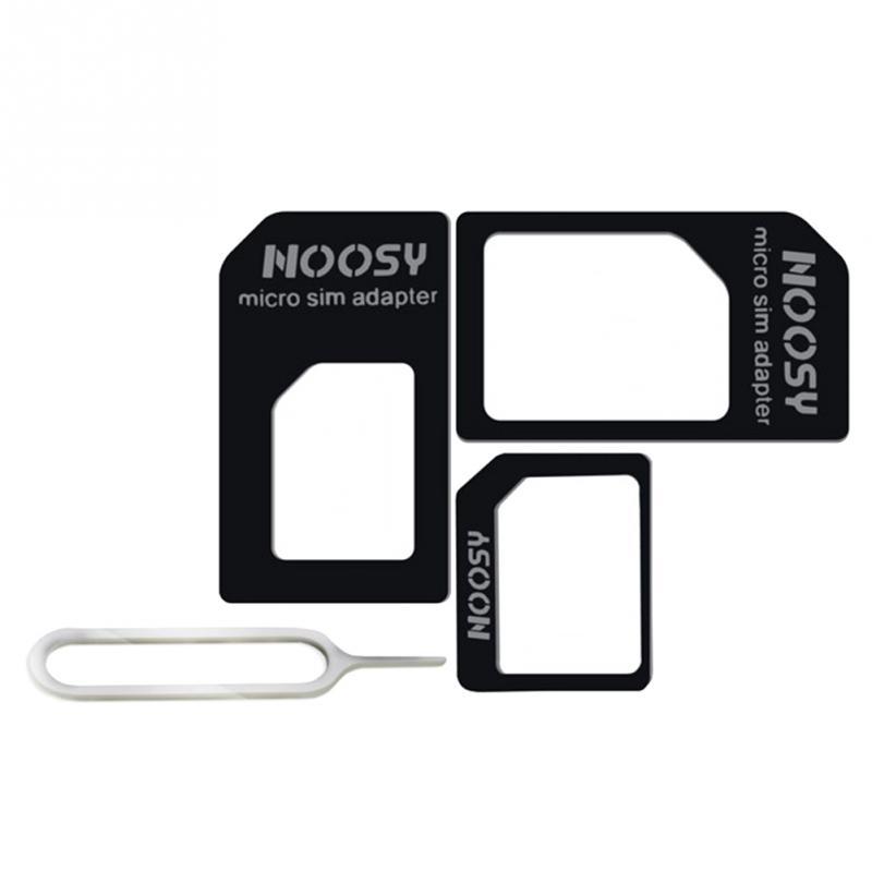 HKM-806035 Three-Piece SIM Card Set in Black and White, Durable PC Material