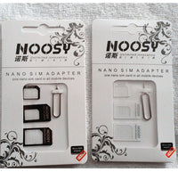 HKM-806035 Three-Piece SIM Card Set in Black and White, Durable PC Material