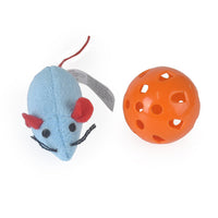 HKM-806099 Pet Puzzle Nine-hole Mouse Hole Bell Ball Cat Interactive Toy Cat Hide And Seek Channel