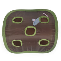 HKM-806099 Pet Puzzle Nine-hole Mouse Hole Bell Ball Cat Interactive Toy Cat Hide And Seek Channel