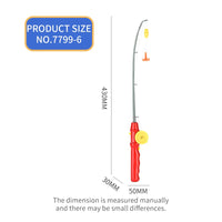 HKM-806227 Interactive Fishing Rod Toy Set for Kids Ages 2-7 with Small Fish Models, Ideal for Parent-Child Play