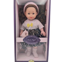 HKM-806291 Soft Mini Doll with Water Play Feature for Girls Ages 2-7 - 12 Inch Silicone and Plastic Toy