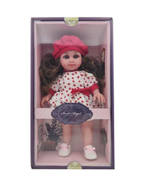 HKM-806291 Soft Mini Doll with Water Play Feature for Girls Ages 2-7 - 12 Inch Silicone and Plastic Toy