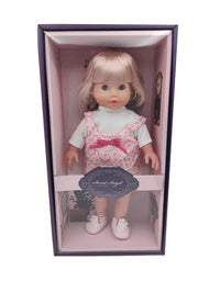 HKM-806291 Soft Mini Doll with Water Play Feature for Girls Ages 2-7 - 12 Inch Silicone and Plastic Toy