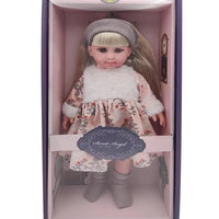 HKM-806291 Soft Mini Doll with Water Play Feature for Girls Ages 2-7 - 12 Inch Silicone and Plastic Toy