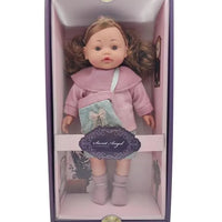 HKM-806291 Soft Mini Doll with Water Play Feature for Girls Ages 2-7 - 12 Inch Silicone and Plastic Toy