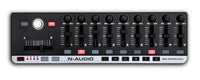 HKM-806355 Portable MIDI Controller with 9 Assignable Control Faders, 11 Buttons, USB Powered, Compatible with Windows and Mac OS