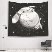 HKM-806483 Divination Hand Tapestry – 100% Polyester Wall Art, Versatile Use for Home Decor, Beach, Table, and More