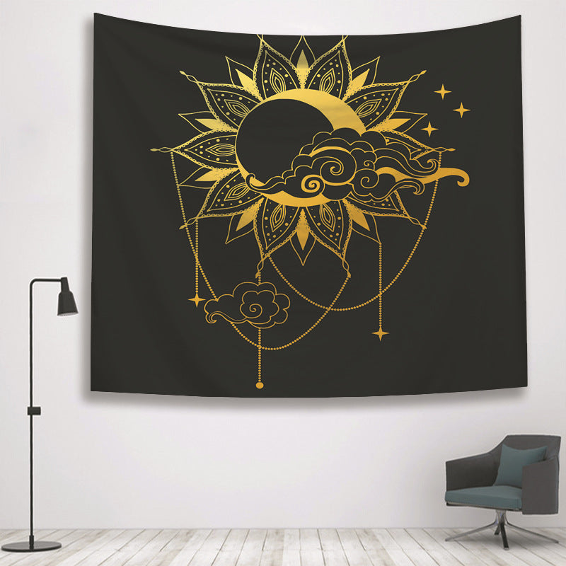 HKM-806483 Divination Hand Tapestry – 100% Polyester Wall Art, Versatile Use for Home Decor, Beach, Table, and More