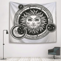 HKM-806483 Divination Hand Tapestry – 100% Polyester Wall Art, Versatile Use for Home Decor, Beach, Table, and More