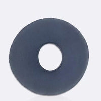 HKM-806803 Inflatable Round Commode Cushion with Pump – PVC Material in Blue, Brown, and Grey