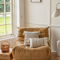 HKM-806867 Jacquard Cushion Cover with Tassels - 45x45cm & 30x50cm Sizes Available