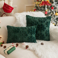 HKM-806931 Christmas Party Decorative Plush Cushion Cover - Various Holiday Designs Available