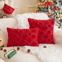 HKM-806931 Christmas Party Decorative Plush Cushion Cover - Various Holiday Designs Available