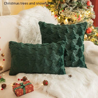 HKM-806931 Christmas Party Decorative Plush Cushion Cover - Various Holiday Designs Available