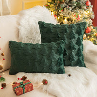 HKM-806931 Christmas Party Decorative Plush Cushion Cover - Various Holiday Designs Available