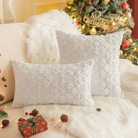 HKM-806931 Christmas Party Decorative Plush Cushion Cover - Various Holiday Designs Available