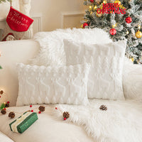 HKM-806931 Christmas Party Decorative Plush Cushion Cover - Various Holiday Designs Available