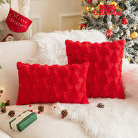 HKM-806931 Christmas Party Decorative Plush Cushion Cover - Various Holiday Designs Available