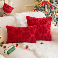 HKM-806931 Christmas Party Decorative Plush Cushion Cover - Various Holiday Designs Available