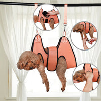 HKM-807123 Pet Grooming Hammock Nail Cutting Restraint Bag for Bathing and Trimming Available in Multiple Sizes