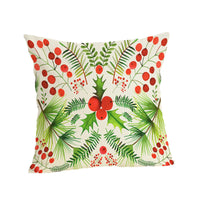 HKM-807187 Christmas-themed Linen Pillowcase 45x45cm with PP Cotton Filling
