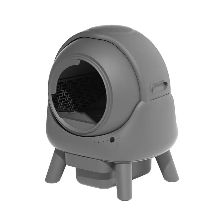 KTX-807251 Intelligent Self-Cleaning Cat Litter Box with Open-Top Design, 50L Capacity and Smart App Connectivity